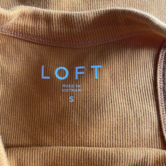 LOFT Ribbed Tank Top - Picture 3 of 4